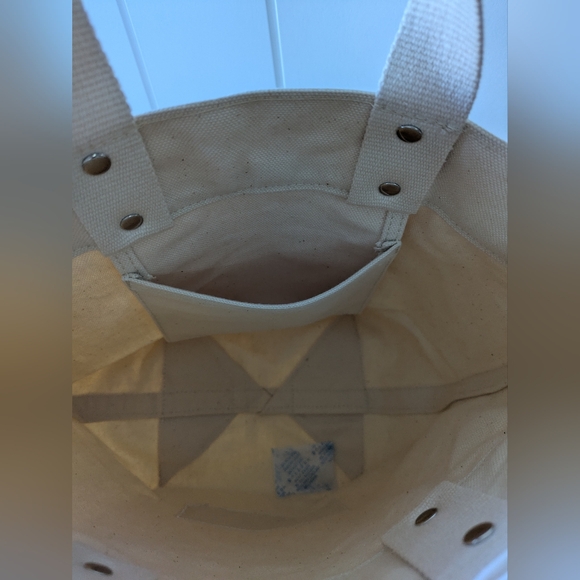 NWT Everlane Organic Cotton Canvas Mini Tote (Purse, Shoulder Bag, Lunch Bag) - Picture 5 of 16